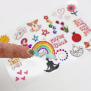 Hojas de Pegatinas Personalizadas de Vinilo de Alta Calidad con Logotipo de Anime y Dibujos Animados, Resistentes al Agua, Autoadhesivas, A4 A5, Laminación Brillante, CMYK - Product Image 3