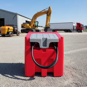 Réservoir de carburant diesel portable de 116 gallons, débit de 10 GPM, tuyau de 13,1 pieds, pompe électrique 12 V, buse de ravitaillement automatique - Product Image 2