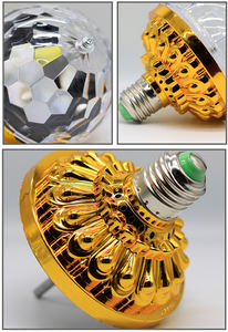 पार्टी dj डिस्को बॉल होम पार्टी केटीवी डिस्को का नेतृत्व करने वाली क्रिस्टल मैजिक बॉल स्टेज लाइट बल्ब की गति 27 रंगीन प्रभाव - Product Image 5