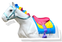Machine d'équitation à la main d'œuvre humaine professionnelle et stable Unicore avec structure de verrouillage à vis complète, certifiée CE FCC, pour la location