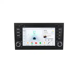 7inch Android car video radio audio dvd music player for Audi A4 2000-2008 with carplay