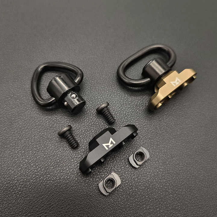 Anelli Girella Per Cintura Fucile - 2 Pezzi Rilascio Rapido QD 1.25 Pollici - Foto 13