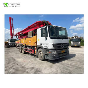 Camion pompe à béton diesel d'occasion Sany/Zoomlion avec moteur, portée de 56 m et productivité de 180 m/h, provenant de Changsha, Chine - Product Image 3