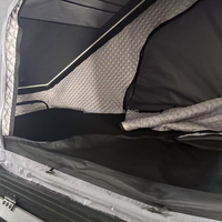 Coque de camping-car pour camionnette, camping-car pliable avec tente de toit pour le camping hors route et les aventures en plein air