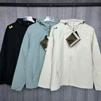 Veste coupe-vent respirante de style brésilien, version fine, avec fermeture éclair, de haute qualité, pour le football, vente en gros