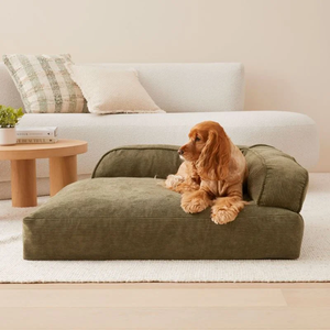 Vải to sợi vải Bộ nhớ bọt chỉnh hình Dog <span class=keywords><strong>Sofa</strong></span> giường Tùy chỉnh không thấm nước có thể tháo rời chống trượt Bộ nhớ bọt Pet mèo giường - Product Image 3