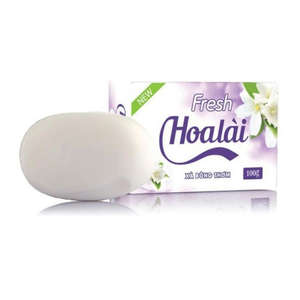 Savon solide en barre, impression sérigraphique, pour tous types de peau, 36 mois, facile à rincer, frais, jasmin - 90g, du Vietnam - Product Image 1