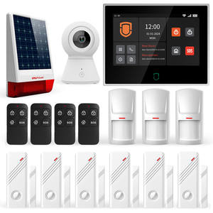 מערכת אזעקה חכמה Wolf Guard בגודל 7 אינץ' עם מסך מגע, WIFI, GSM 4G, פלטפורמת אבטחה חכמה, התראת חירום SOS ושלט רחוק - Product Image 5