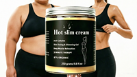 Crème Amincissante Bio 250g pour le Corps : Brûle-Graisse, Anti-Cellulite, Remodelage de la Taille et Crème Chaude pour le Corps – Vente en Gros