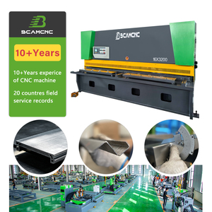 BCAMCNC High Precision 16x3200 CNC Hydraulic Guillotine Shear Metal <b>Sheet</b> Cutting Machine 22kW Main Motor 3200mm Width - Product Image 1