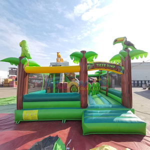 Parc gonflable pour enfants, château gonflable commercial, aire de jeux gonflable combinée, maison de rebond, parcours d'obstacles - Product Image 6