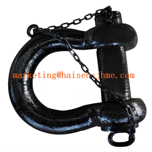 Nouvelle charnière en acier détachable de manille de bouée de type 73mm a pour chaîne d'<span class=keywords><strong>ancre</strong></span> marine avec certificat de moulin pour bateaux - Product Image 3