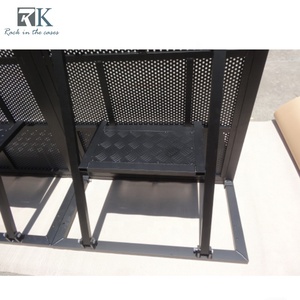 Fabricant de barrières de foule emboîtables fournit des barrières de foule noires, des barrières de contrôle des foules, des clôtures en aluminium. - Product Image 6