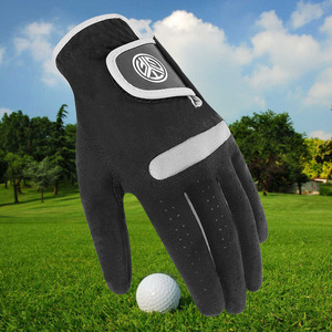 Guantes de golf para hombre, de microfibra, transpirables, para mano derecha, con cierre de gancho y bucle, deportivos - Product Image 2