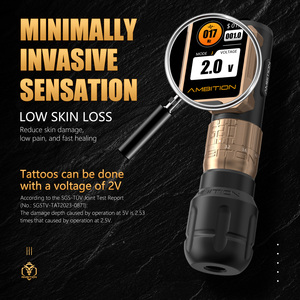 Mesin Tato Profesional Tanpa Kabel Ambition Soldier Pro 520 Motor Torsi Tinggi <span class=keywords><strong>2.2</strong></span>-4.2mm Stroke Dapat Diatur - Product Image 5