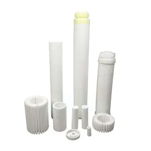 1/3/5/10/20/30/50/100um Fritté Poreux En Plastique Filtre multimédia produits pour bulle d'air tube générateur décarbonisation silencieux