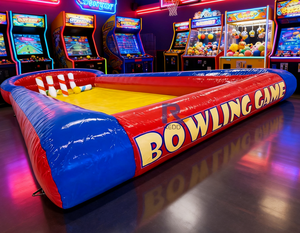 Aufblasbares Bowling-Spiel Spiel Spaß Aufblasbares Bowling-Set für Einkaufs zentrum und Abenteuer park - Product Image 6