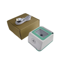 Escáner de Códigos de Barras USB/RS232 1D 2D Qr, Lector de Tarjetas Inteligentes, Lector de Tarjetas IC, Lector de Tarjetas NFC, Lector de Tarjetas PC/SC de Doble Ranura F600
