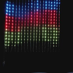 Cortina de Luces LED Inteligente <span class=keywords><strong>para</strong></span> Interiores y Exteriores, Resistente al Agua, con Control Remoto y por Aplicación, Voltaje Seguro, <span class=keywords><strong>para</strong></span> Navidad - Product Image 4