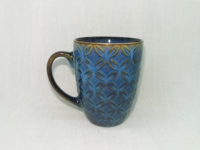 Mug à café en céramique moderne, personnalisable, mug en céramique gaufré et émaillé, tasse à café, thé, lait