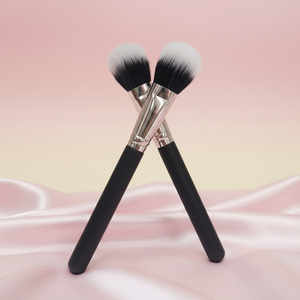 <span class=keywords><strong>Brocha</strong></span> de Maquillaje Profesional para Rubor, de <span class=keywords><strong>Fibra</strong></span> Sintética Doble, Suave y Esponjosa - Product Image 1