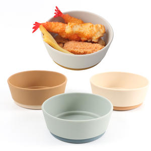 Tazones de Silicona para Bebés, Venta al Por Mayor, Productos OEM, Tazón de Silicona de Grado Alimenticio - Product Image 3