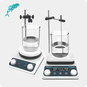 JOAN Lab Magnetic Stirrer Magnetic Mixer Heating Max Stirring Capacity: 3000ml Support Stand Included