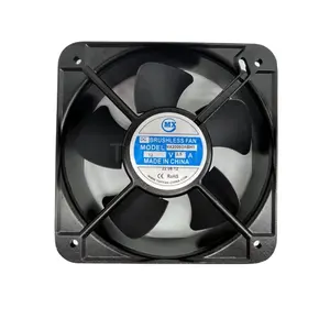 AXIAL Fan 20060, 110V 120V AC 200mm x 200mm x 60mm Heavy Duty Industrial Fan, Ventilation Exhaust Projects