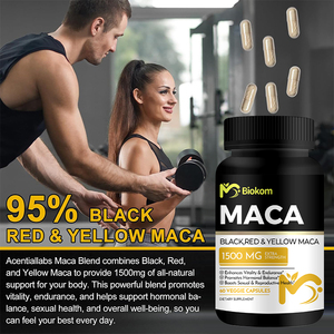 Fabrika Fiyatı 1500mg Organik Erkek <span class=keywords><strong>Maca</strong></span> Enerji Kapsülleri <span class=keywords><strong>Maca</strong></span> Kökü Kapsülleri Toptan Hormonal Denge İçin - Product Image 5