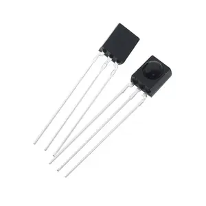 RDS Electronics- HS0038B HS38B 38kHz Foto modul IC PCM Remote Infrarot, SIP3 Inserted Straight, Infrarote mp fänger