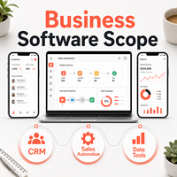 Desarrollo de Software de IA con Software de Desarrollo Empresarial para CRM Inteligente, Automatización de Ventas, Herramientas de Datos, Versión MAC Internet