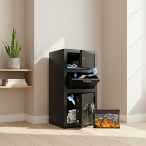 صندوق تخزين متعدد الطبقات من الفولاذ بالكامل، آمن ومضاد للسرقة، يعمل بالعملة المعدنية، للاستخدام التجاري عبر الحدود بين أوروبا وأمريكا على موقع إيباي، مناسب للشركات - Product Image 6