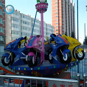 Mini disque volant en fibre de verre et en métal de tour d'UFO d'amusement d'intérieur/extérieur d'enfants à vendre fait avec le matériel en acier - Product Image 3