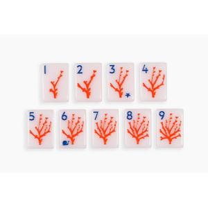 Hot Selling Acrylic American <b>Mahjong</b> <b>Set</b> Complete Kit with 8 Jokers Racks Dices Durable &amp Portable for Home Entertainment - Product Image 3