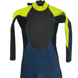 Combinaisons de plongée en néoprène pour hommes, Top transpondeur, fermeture éclair sur le devant, manches longues, 4/3mm, Super chaud - Product Image 4