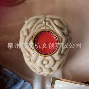 Heart Brain Bone Candle Holder Resin Ornament For Home Decoration Valentine'S Day Gift - Product Image 4