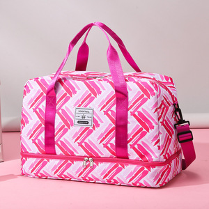 Sac de voyage compact et robuste à grande capacité pour vêtements de sport, avec logo personnalisé, 4 couleurs, idéal pour le transport à main - Product Image 6