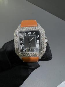 Reloj Mecánico Automático de Acero Inoxidable de Primera Calidad, con Piedras de Moissanita, Diseñado para un Estilo de Lujo Impecable - Product Image 3