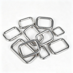 Anillo Cuadrado de Acero Inoxidable 304 para Correa de Bolso, Anillo de Sujeción Resistente, Accesorio DIY - Product Image 1