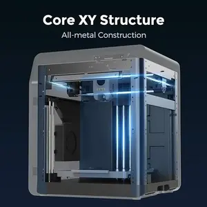 Flashforge Cina meratakan otomatis industri ukuran besar tertutup petualang 5M Pro 3D Printer