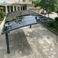 Fabricante Mayorista de Cocheras Resistentes para Autos, de Aluminio, con Techo de Policarbonato y Sistema Solar