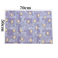 Feuille de papier d'emballage d'anniversaire pour animaux de fête plantes chat chien ours ensemble pour emballage cadeau