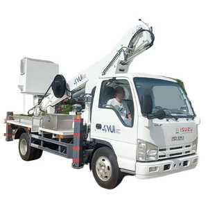 Camion nacelle ISUZU 30M 4x4 32m 34m avec structure de flèche robuste pour les projets d'entretien et d'ingénierie en haute altitude - Product Image 1