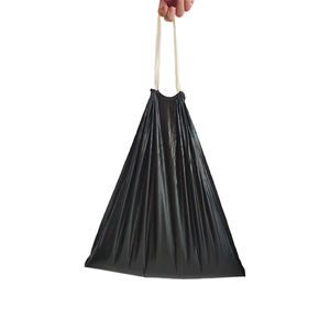 Heavy Duty Drawstring Trash Bags Designed for Easy Carry and Secure Closure No Mess No Leaks - Product Image 4