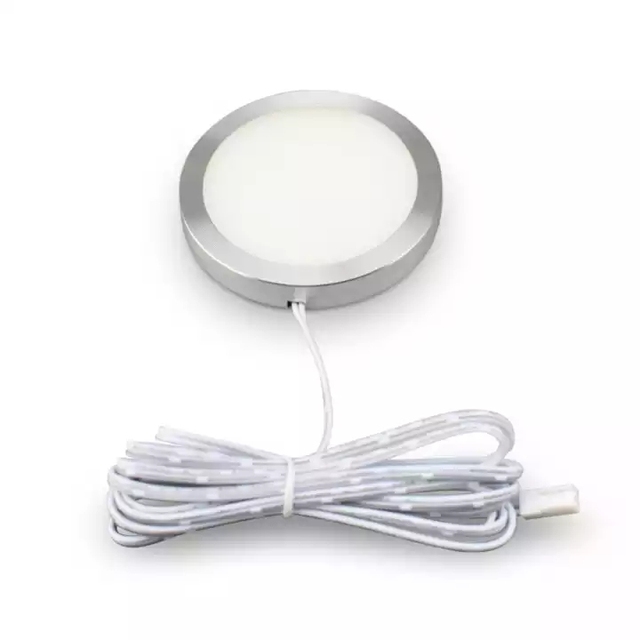 Wholesale Mini Led Puck Light Home Lighting Cabinet Light Aluminum Led Under Cabinet Downlight