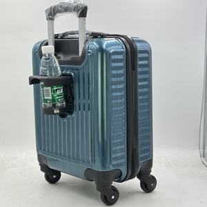 Nouvelle <span class=keywords><strong>Valise</strong></span> Spinner 2026 avec Porte-Gobelet, Serrure TSA, Chariot <span class=keywords><strong>en</strong></span> Aluminium - Grande Capacité 20 Pouces, Légère, Coque Rigide - Product Image 5