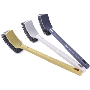 Cepillo de Inodoro de Doble Cara con Mango Tipo Hockey, Ideal para Diversas Ocasiones, Limpia sin Dejar Puntos Ciegos, Limpia los Huecos - Product Image 2