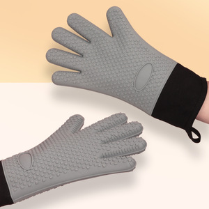 Juego de Guantes de Silicona Flexibles para Horno, Resistentes al Calor, Extra Largos, Profesionales, para Cocina - Product Image 2