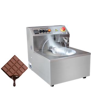 Een Industriële Continue Mango Chocolade Coating Tempering Casting Deponering Gehard Machine 8Kg Accessoires Productielijn - Product Image 5