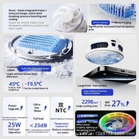 Nouveau LQ1pro Refroidisseur magnétique à aspiration haute efficacité pour téléphone portable et tablette, en ABS+Aluminium